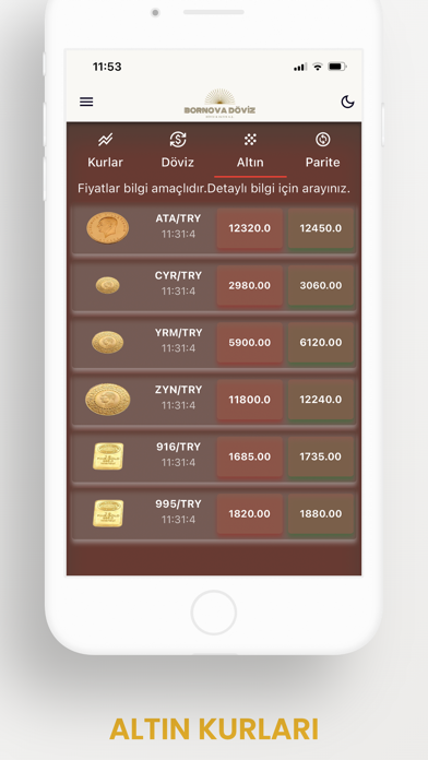 Bornova Döviz & Altın Screenshot