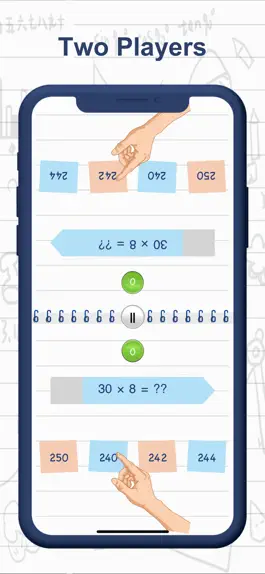 Game screenshot Math Fight Game: Two Player apk