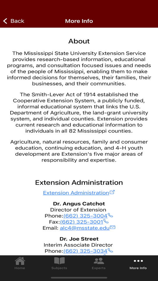 #4. MSU-E Experts Directory (iOS) Podle: Mississippi State University Extension Service