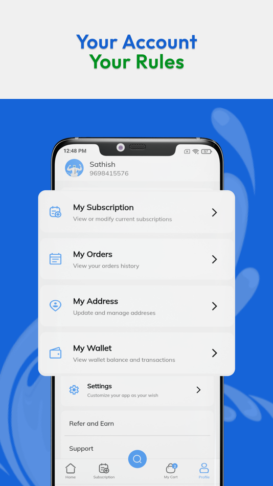 #4. Freshy Milk (iOS) Tekijänä: Adhoc Softwares Private Limited