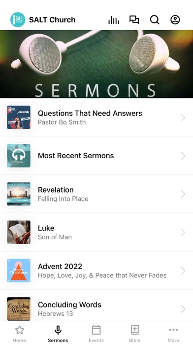 SALT Church Screenshot