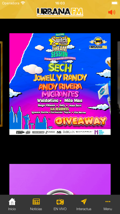 Urbana FM Ecuador Screenshot