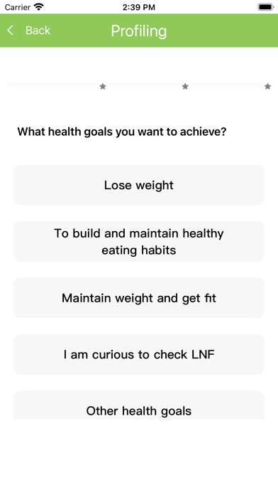 LiveNutriFit Weight Loss Coach Screenshot