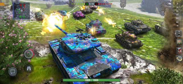 ‎World of Tanks Blitz: 3D char Capture d'écran