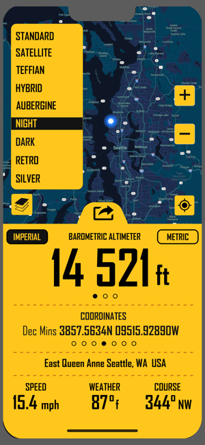 ‎Altimeter Just Altitude Screenshot