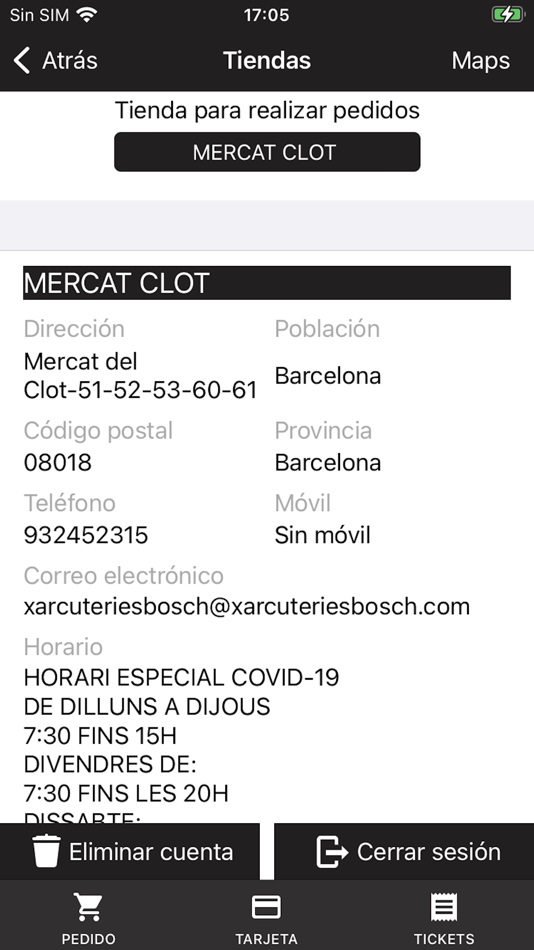 #7. Xarcuteries Bosch (iOS) 由: OS Sistemes