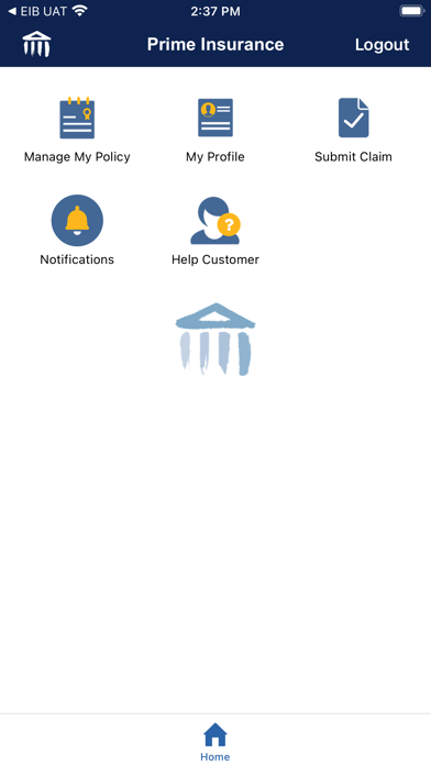 Prime Insurance Screenshot