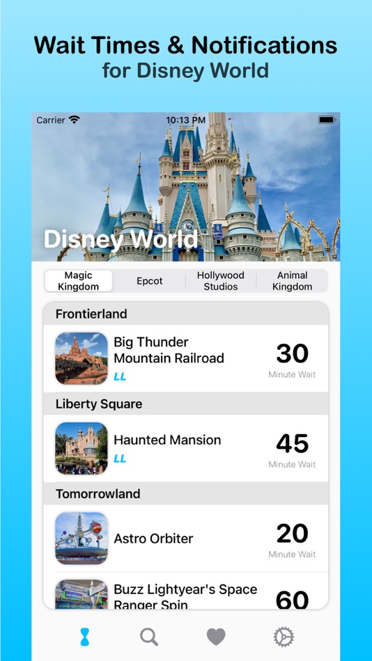 LineTime for Disney World - 1.4.1 - (iOS)
