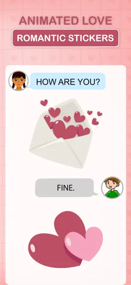 Game screenshot Animated Love Romantic Sticker hack
