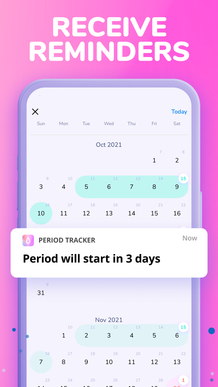 Period Tracker ⋆