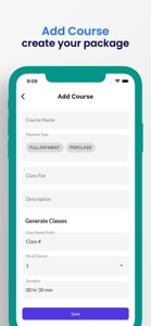 Schedule Planner Track Course screenshot #5 for iPhone