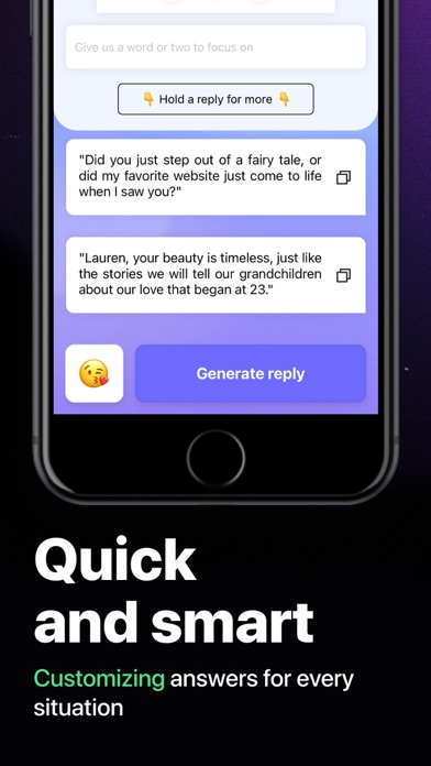 Reply Rizz Ai Assistant Screenshot