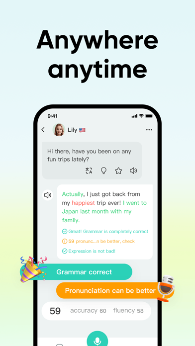 HiTalk-Speak English with AI Screenshot