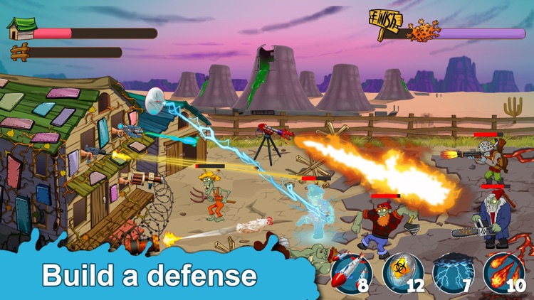 Zombie Rush: Village Defense screenshot-3