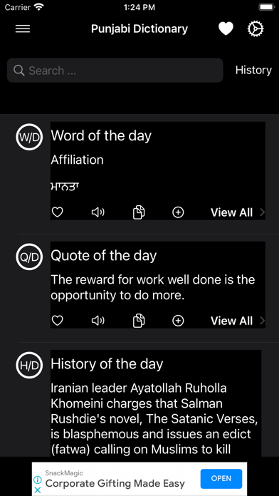 Smart Punjabi Dictionary Screenshot