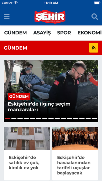 Şehir Gazetesi Screenshot