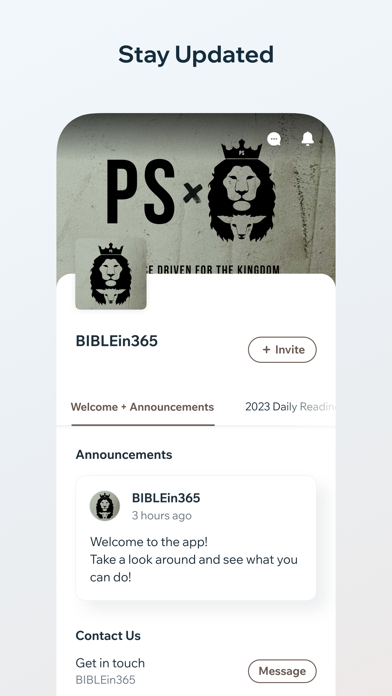 BIBLEin365 Screenshot 1 - AppWisp.com BIBLEin365 Screenshot 1 - AppWisp.com