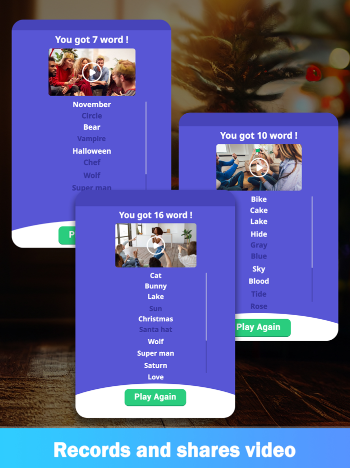 Party Charades Guessing Game