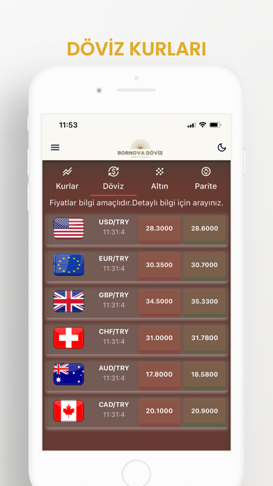 Bornova Döviz & Altın Screenshot