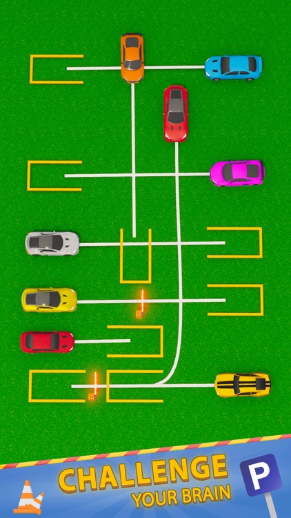 Car Jam Traffic Parking Order