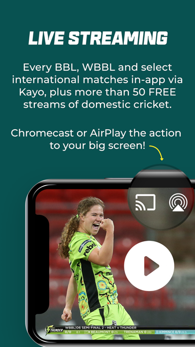 Screenshot #3 pour Cricket Australia Live