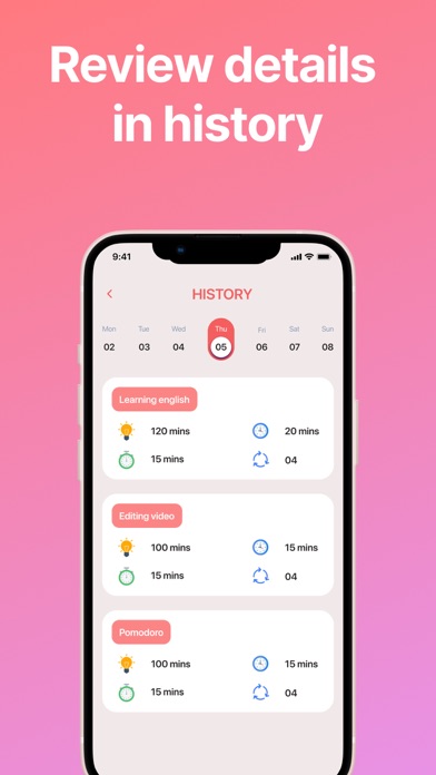 Focus Master - Pomodoro Timer Screenshot