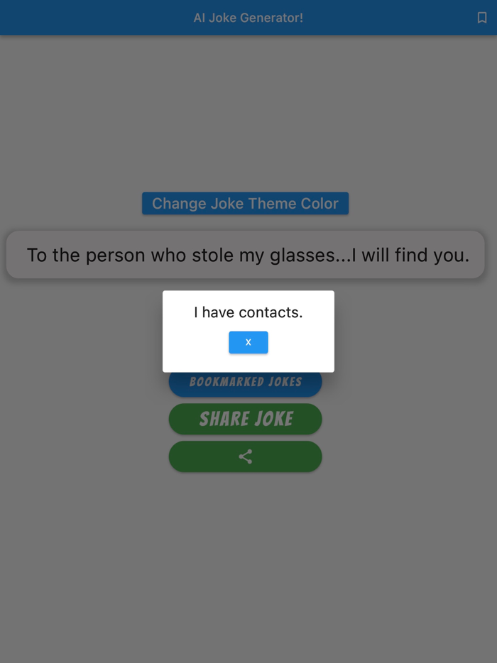 AI Punchline Joke Generator