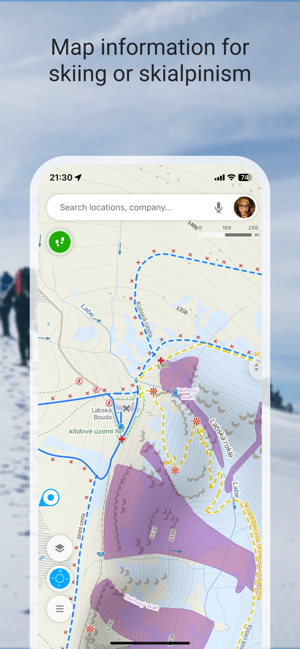 ‎Mapy.cz navigation & maps Screenshot