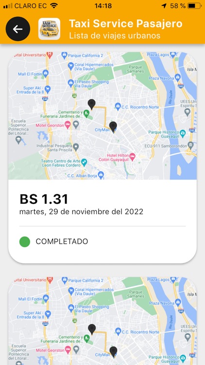 TaxiService Pasajero screenshot-3