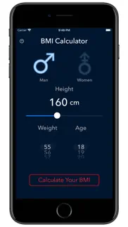bmi - weight loss tracker iphone screenshot 1