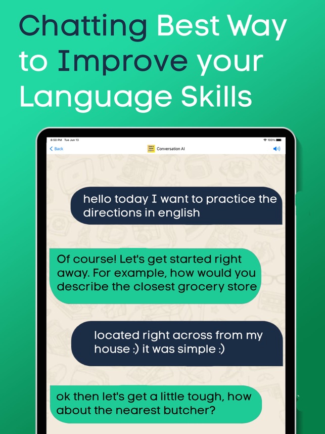English Conversation AI su App Store