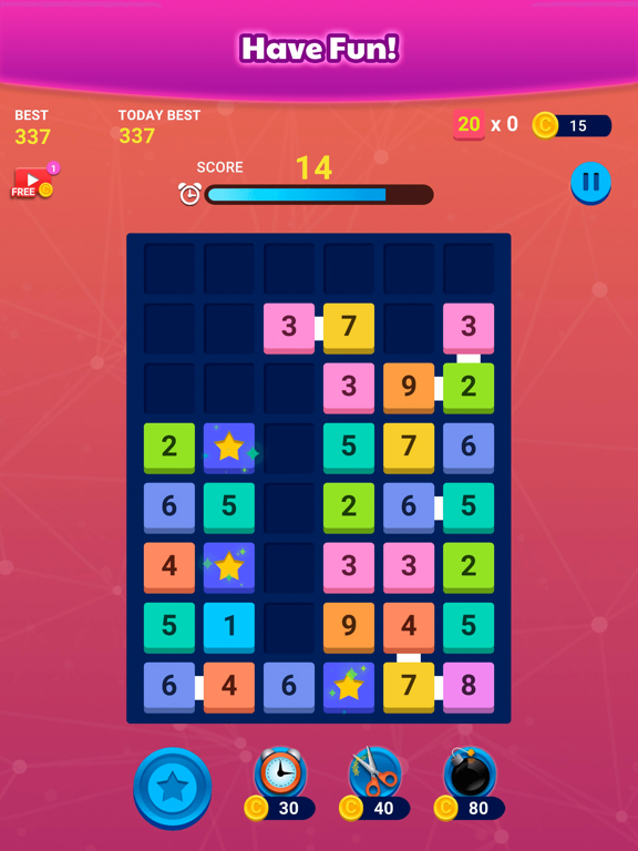 Merge Blocks: Puzzle Game Funのおすすめ画像7