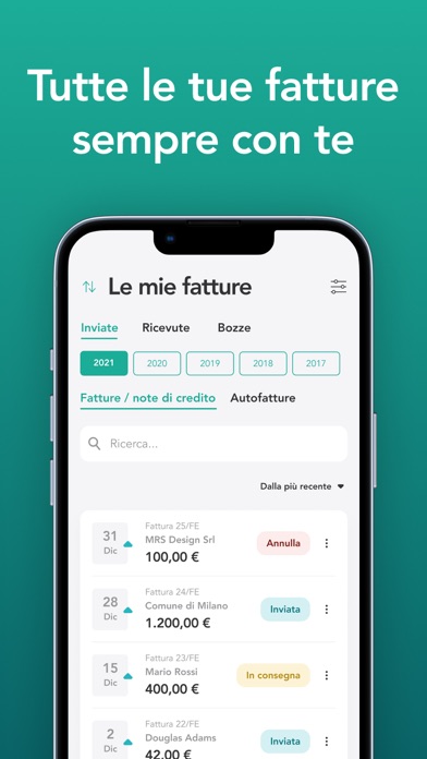 Fattura Elettronica APP Screenshot