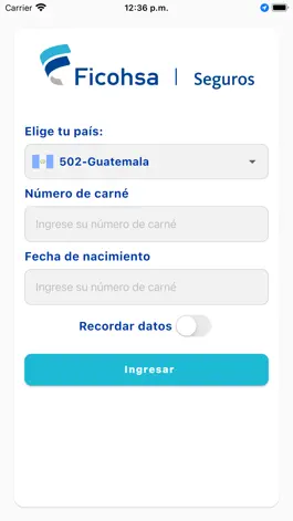 Game screenshot Ficohsa Seguros mod apk