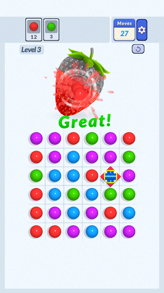 #5. Link Colors 3D - Clear Dots (iOS) 由: 8Great, Games LLC