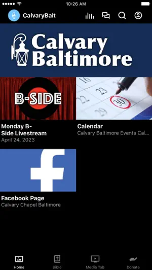 Calvary Chapel Baltimore screenshot 1
