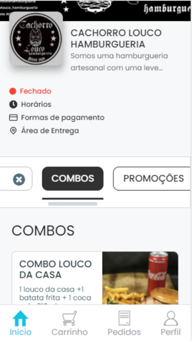 Cachorro Louco Hamburgueria Screenshot