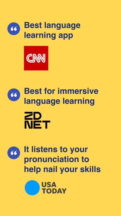 Rosetta Stone: Learn Languages Screenshot