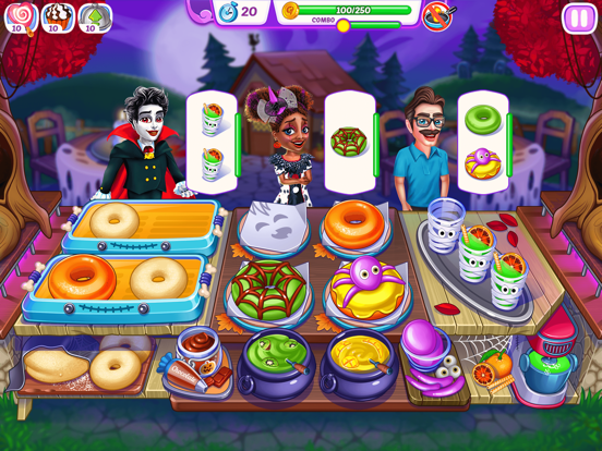 Screenshot #4 pour Halloween Madness Cooking Game