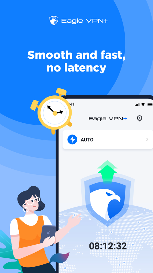 #1. Eagle VPN Plus (iOS) 由: XINGYUAN TECHNOLOGY PTE. LTD.