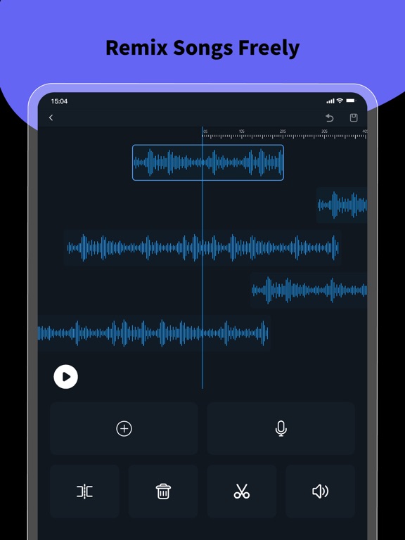 音楽編集アプリ: 音声加工、動画MP3変換器、着信音メーカーのおすすめ画像2