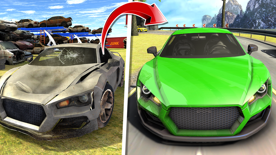 #2. Car Test Junkyard Racing Game (iOS) Bởi: Muhammad Qasim Ali