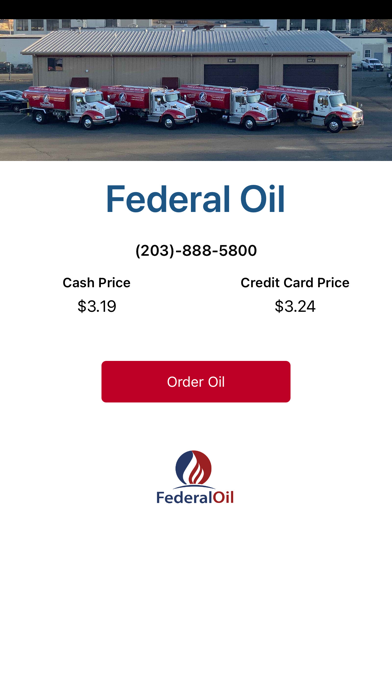 Federal Oil LLC Screenshot