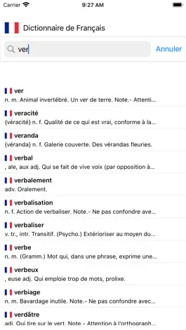 Game screenshot French - Dictionary mod apk