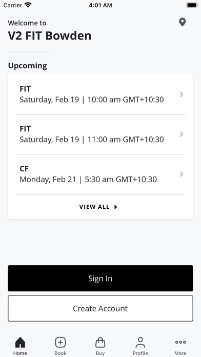 V2FIT Screenshot