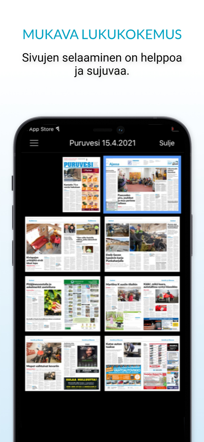 Puruvesi päivän lehti