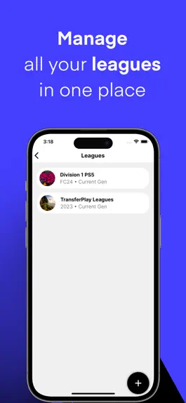 Game screenshot TransferPlay Leagues mod apk