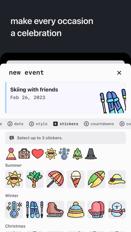 Haps: Event Countdown & Widget