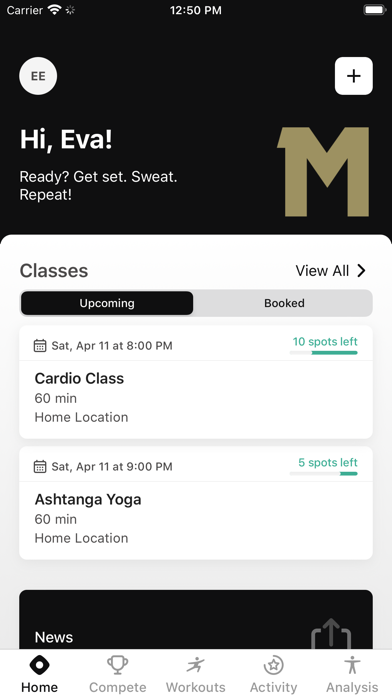 Mooze Gym Screenshot