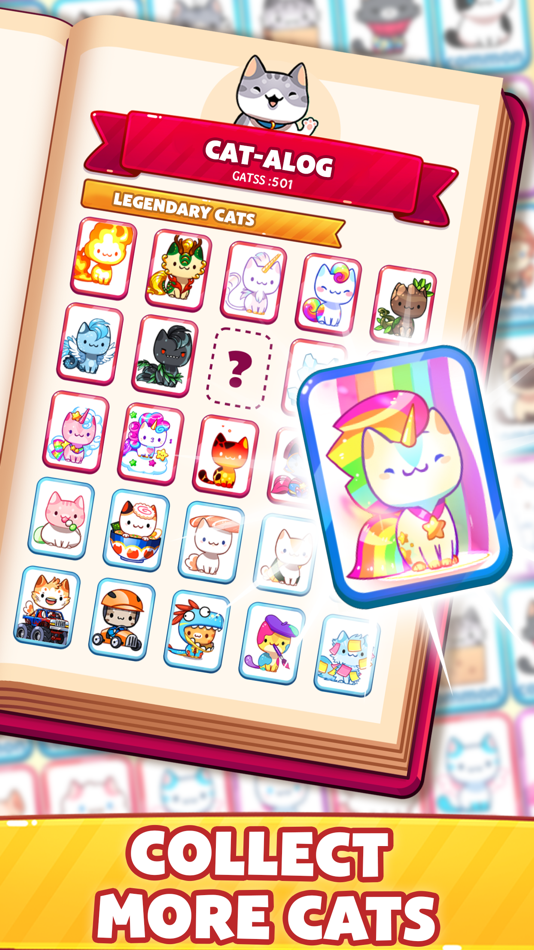 #5. Cat Game - The Cats Collector! (iOS) 来自: MinoMonsters, Inc.